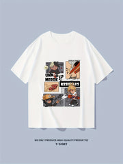 Skater Boy Print Men's Graphic T-shirt