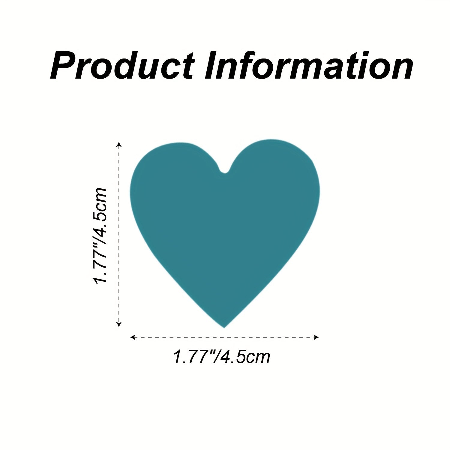 Love Transparent Sticky Notes 4 5x4 5 Cm 8 Colors 20 Sheets Pad