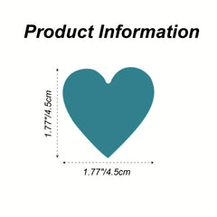 Love Transparent Sticky Notes 4 5x4 5 Cm 8 Colors 20 Sheets Pad