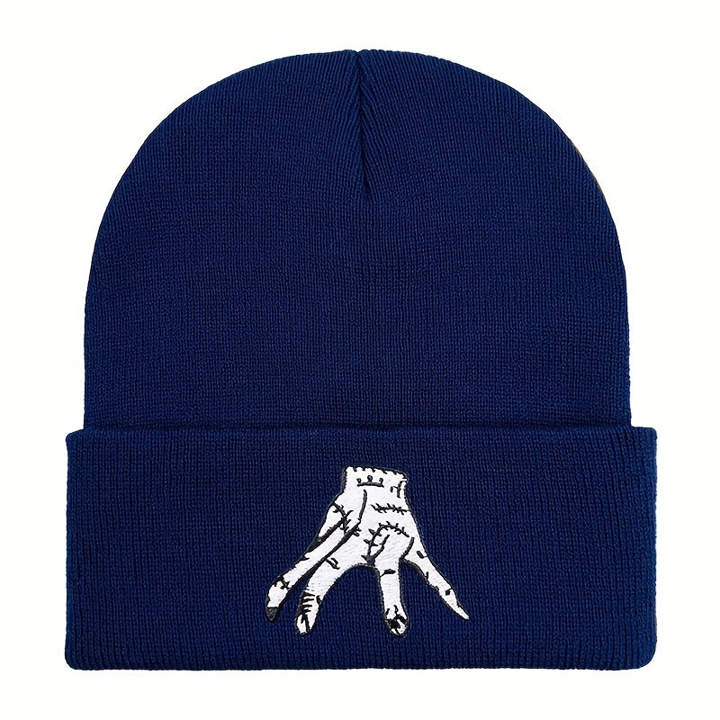 Embroidered Beanie Hat for Men & Women