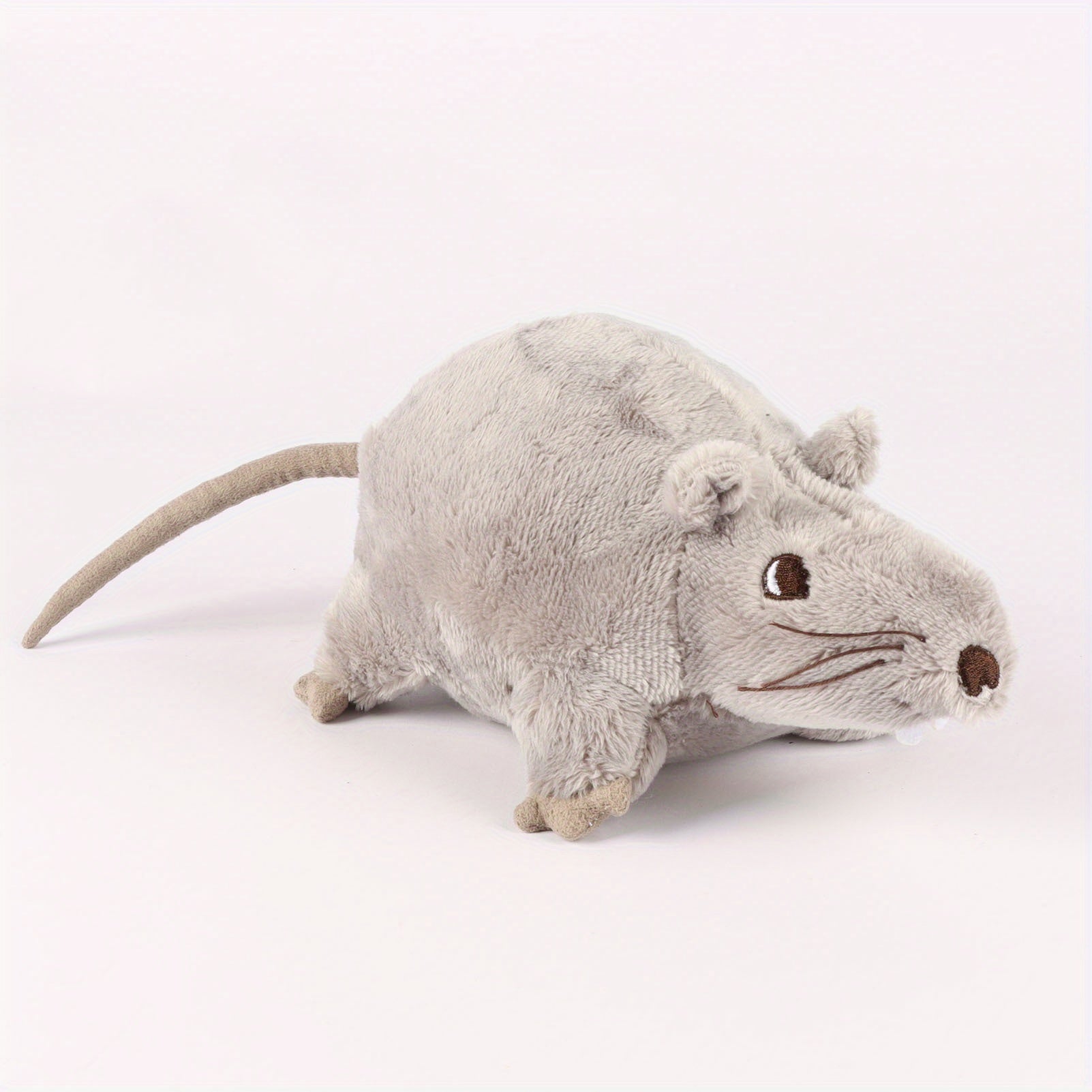 7in Realistic Mini Rat Plush Toy, Soft Mice Stuffed Animal