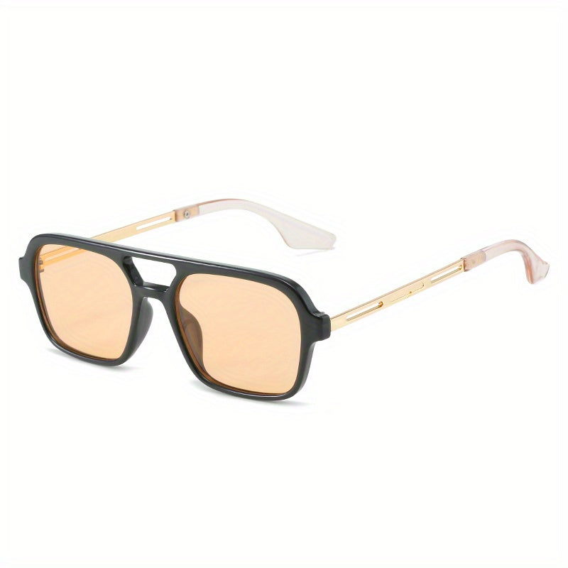 Top Bar Aviator Sunglasses Retro Tortoiseshell UV400 Sun Shades