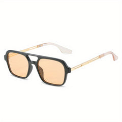 Top Bar Aviator Sunglasses Retro Tortoiseshell UV400 Sun Shades