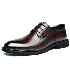 Men's Derby Shoes Lace up Front Dress Shoes Business Formal