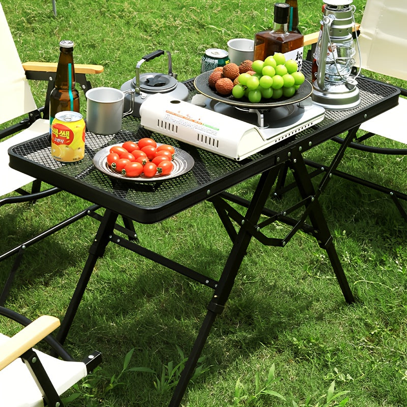 Portable Folding Table X Aluminum Alloy Table Outdoor BBQ Camping Picnic