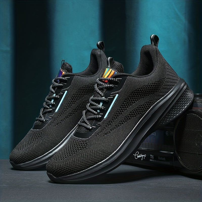 Men's Breathable Running Shoes with Cushioned Comfort