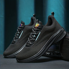 Men's Breathable Running Shoes with Cushioned Comfort