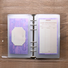 Budget Plan Book with Cash Bags, Category Cards, Stickers