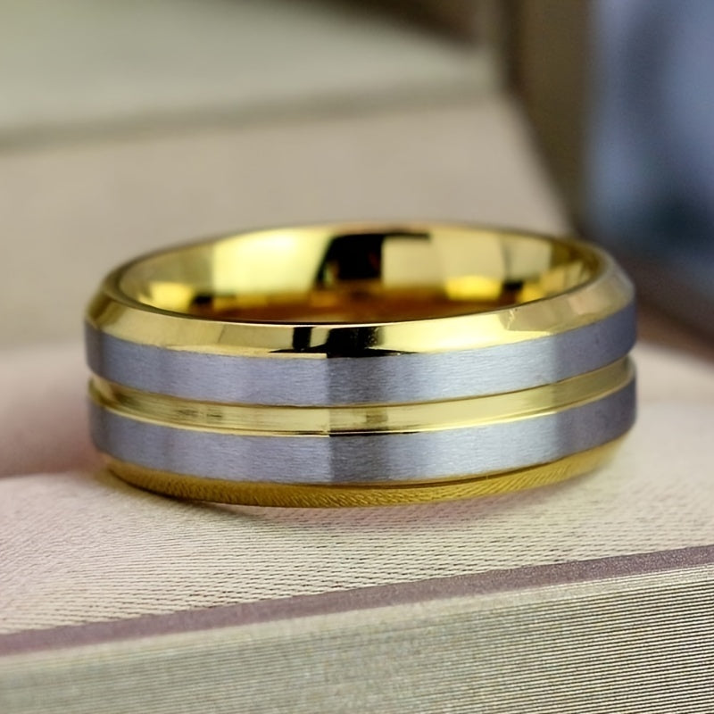 Men's Stainless Steel Ring For Engagement