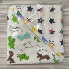 10pcs Baby Bibs Triangle Double layer Newborn Bib Feeding Bibs