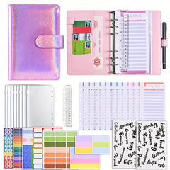 Budget Binder with Zipper Envelopes & Expense Sheets