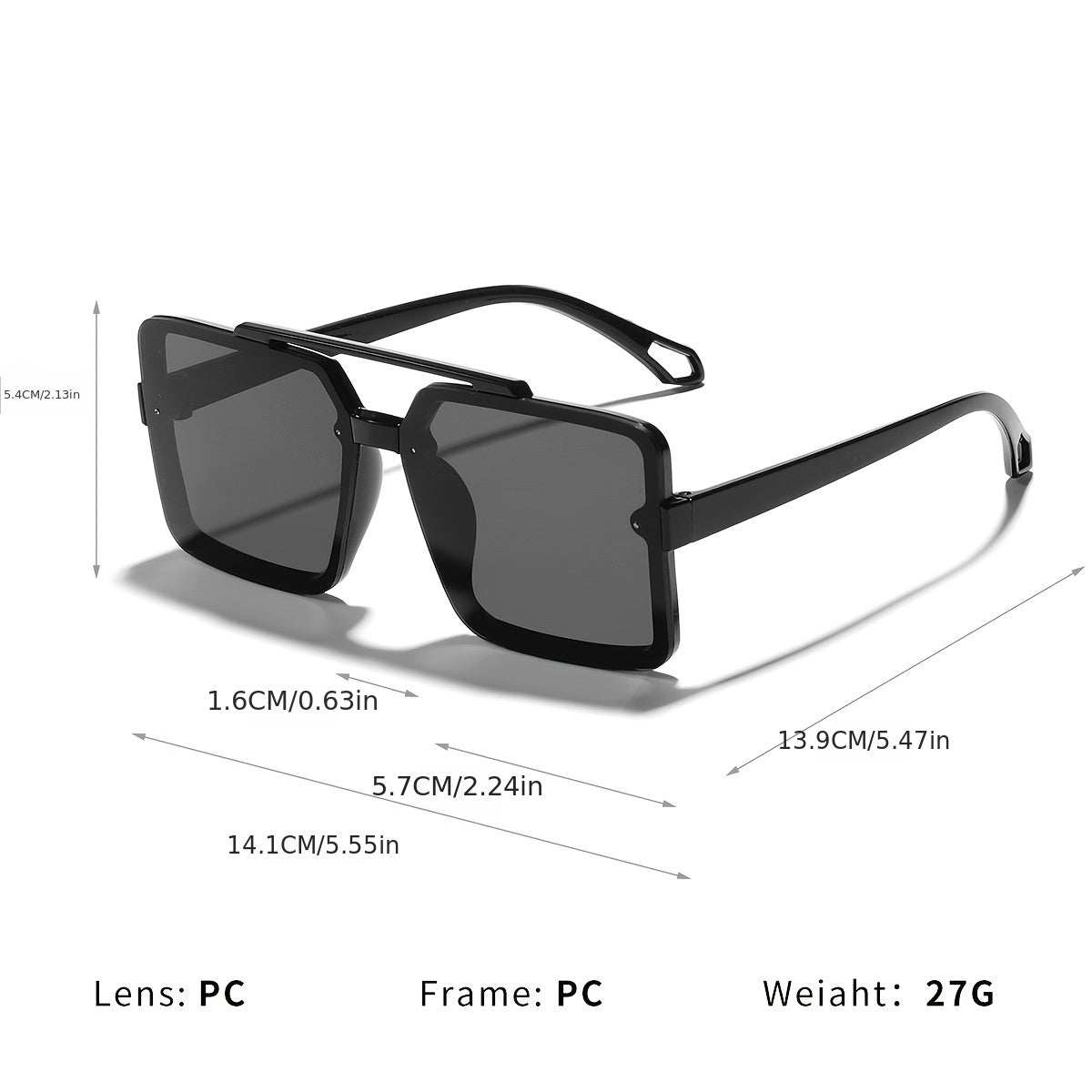 Oversized Square Sunglasses Womens Shades Sunglasses For Women Unisex