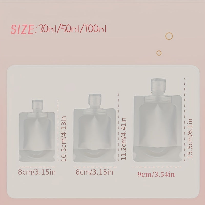 3pcs Skin Care Sub Packing Bottle Set with Compressed Towel