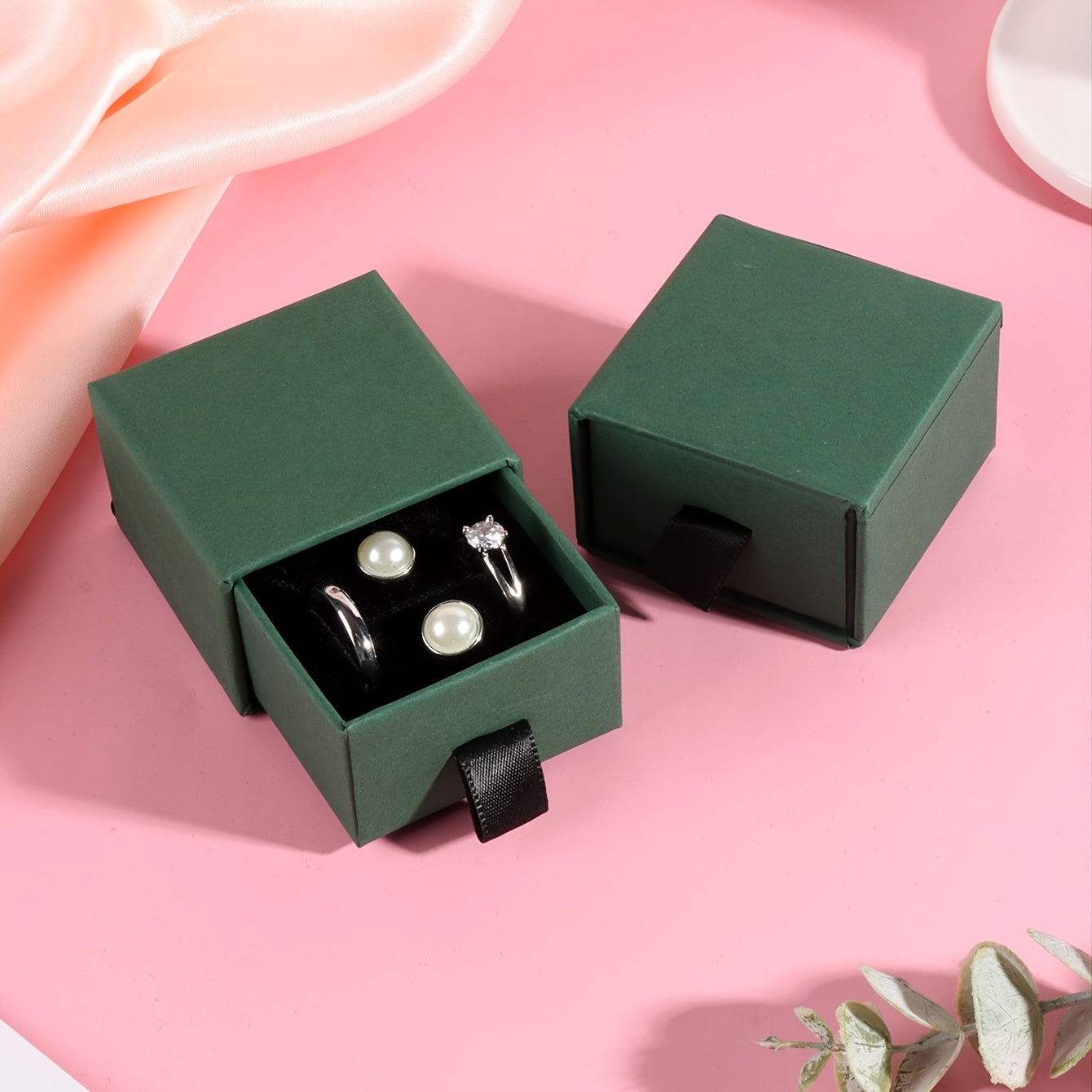 Large Capacity Jewelry Box for Ring Earrings Necklace