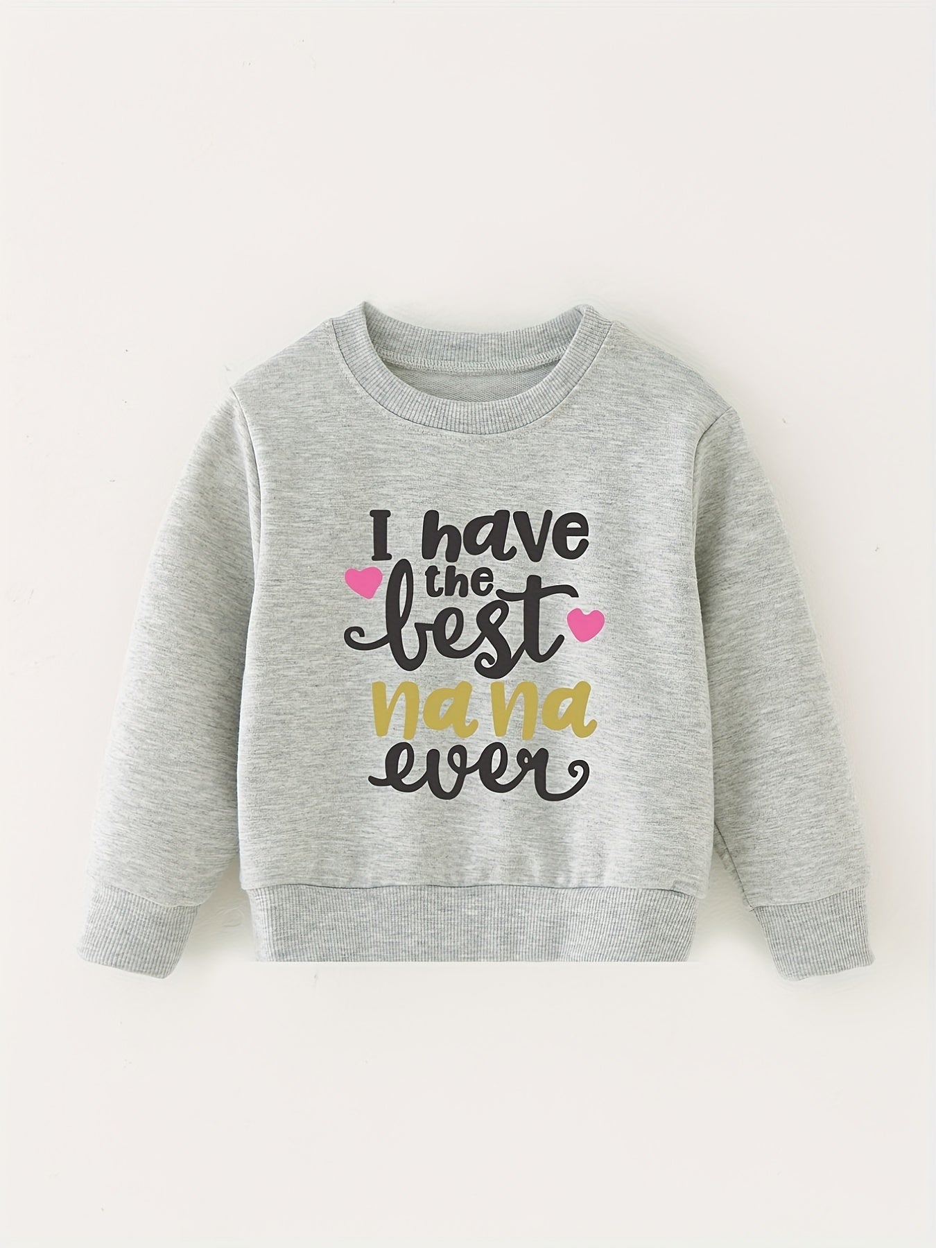 NANA Grandma's Gift Baby&Toddler Sweatshirt Spring&Autumn Long Sleeved