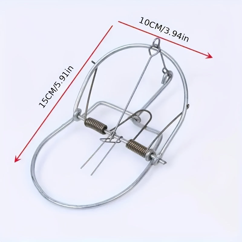 1pc Mouse Trap Weasel Catch Spring Trapt Rodent Cage Mole Repeller Rat Trap