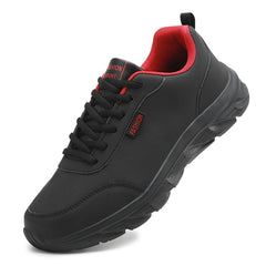 Men's PVC Lightweight Casual Lace Up Sneakers for Outdoor Spring/Summer