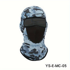 Camouflage Print Windproof Cycling Mask for Outdoor Sports