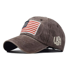 American Flag Baseball Cap One Size