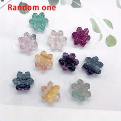 Colorful Transparent Mixed Style Cartoon Christmas Series Collection Ornaments