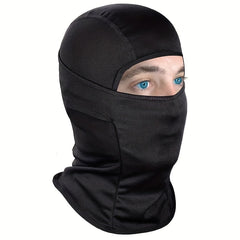 Distressed Windproof Knitted Balaclava for Outdoor Activities