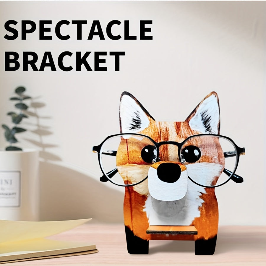 Lovely Animal Wooden Glass Holder 3D Glasses Rack for Retail Stores