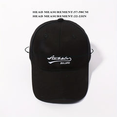 Letter Embroidery Baseball Cap Hip Hop Sun Hat Unisex Dad Hats