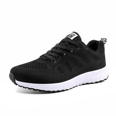 Men's Knit Anti-Skid Lace Up Casual Elevator Shoes