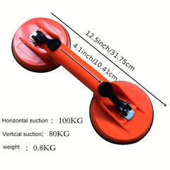 Vacuum Suction Cup Glass Lifter Double Handle Locking Glass Lifter