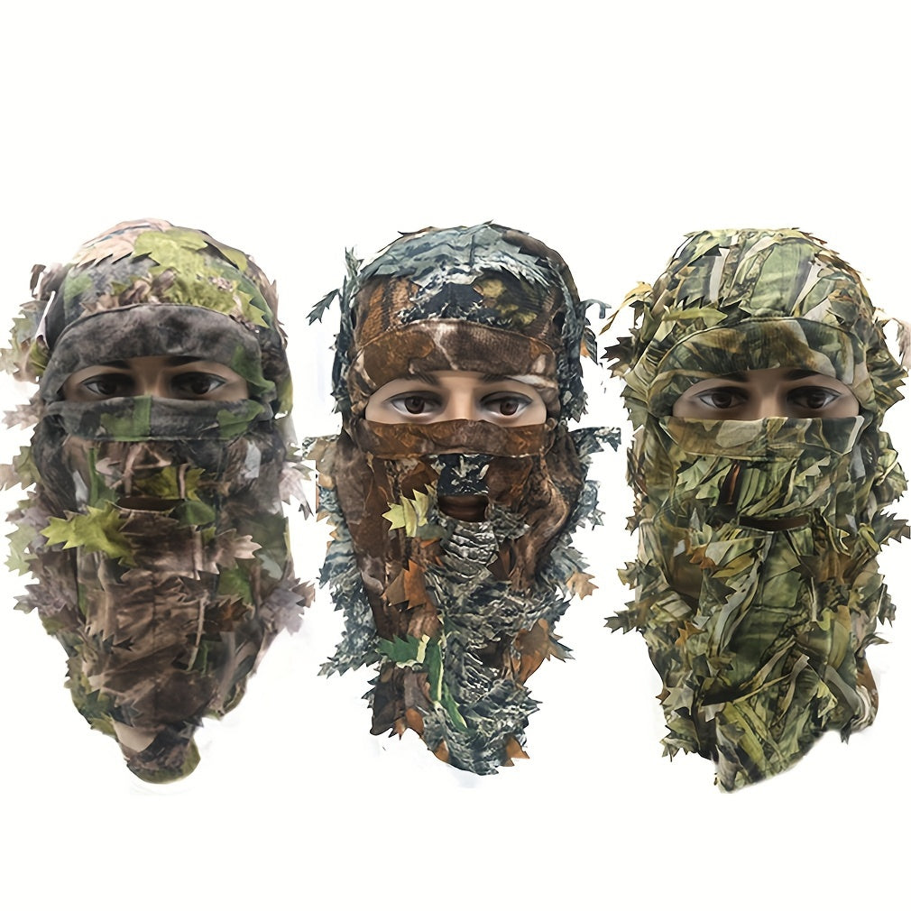 3D Camo Balaclava Full Face Mask Helmet Liner Camo Cap