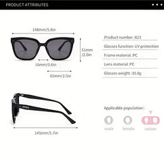 Big Box Oversized Sunglasses UV Protection Men Women