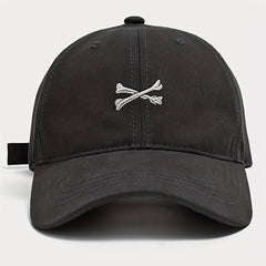 Bone Fork Embroidery Baseball Cap