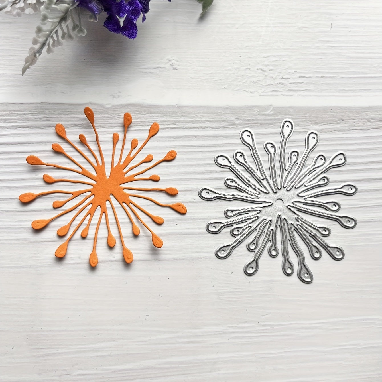 Flower Pattern Die Cuts For DIY Scrapbooking