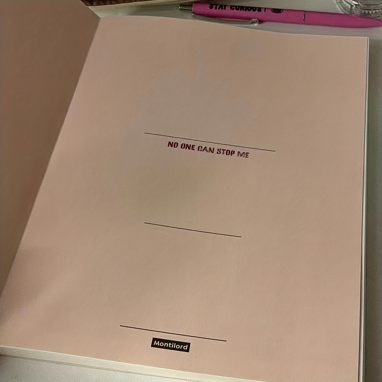 Thickened Student Japanese Notebook, High Appearance, Horizontal Line