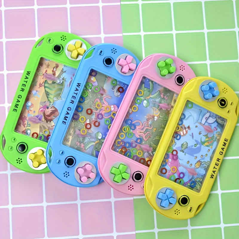Handheld Water Games Water Ring Mini Toy Ring Throwing Game Travel Toy Parties