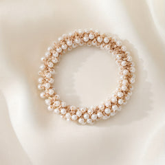 Faux Pearl Hair Tie High Elasticity Hair Rope Hair Accessories