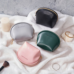 Nordic Style Light Waterproof Makeup Wash Bag PU Leather Pocket