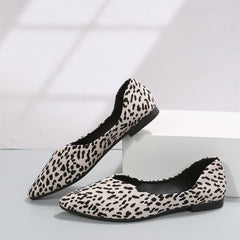 Pointed Toe Slip on Flat Shoes for Women