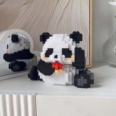 1028pcs Panda Building Blocks Set - Educational Puzzle Game