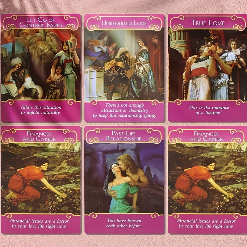 Romance Angels Tarot Fortune Telling Game Gift