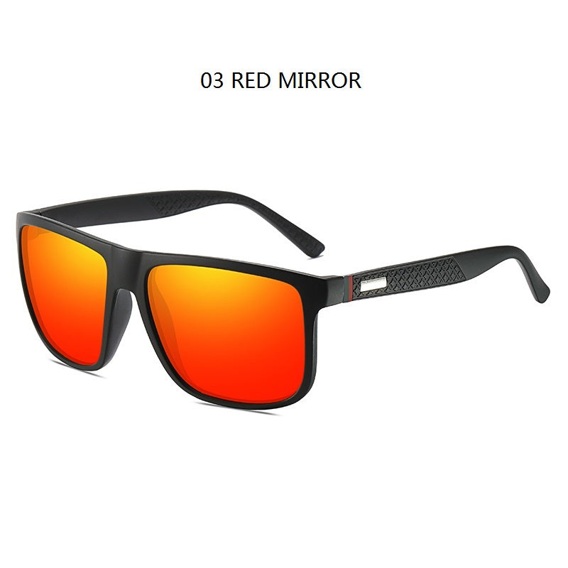 Men's Vintage Square Polarized Sunglasses UV400