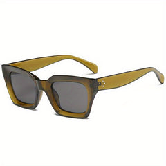 Vintage Square Frame Sun Glasses Sunshades Outdoor Eyewear