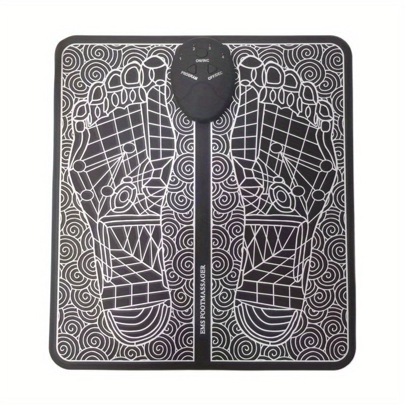 Portable Foot Massager Mat Intelligent Massage Pad Machine for Home Office