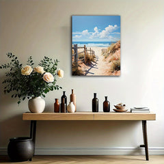 DIY Beach Seascape Paint by Numbers Kit 40x50cm