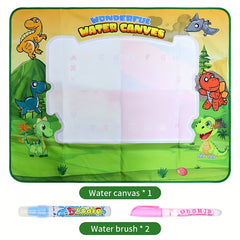 Reusable Magic Doodle Mat for Kids Washable Water Drawing Canvas Educational Toy