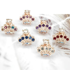 Mini Flower Butterfly Crown Hair Claw Jaw Clip Hairpin