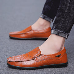Men's Breathable Loafer Shoes Lightweight Slip On Moccasins