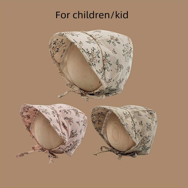 Stylish Floral Baby Hat for Sun Protection