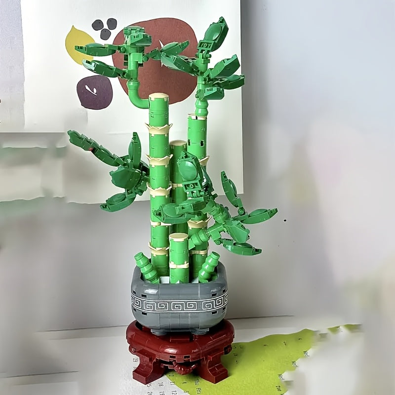 Lucky Bamboo Building Blocks for Creative Home Decor