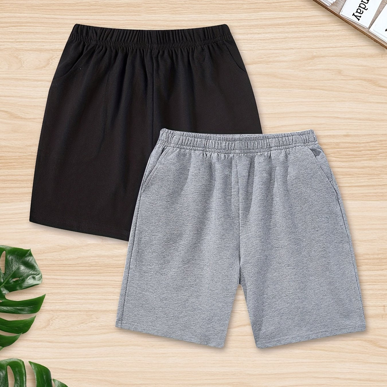 Girls High Stretch Sweat Shorts for Sports Leisure